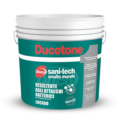 ducotone sani tech lucido smalto per muro duco