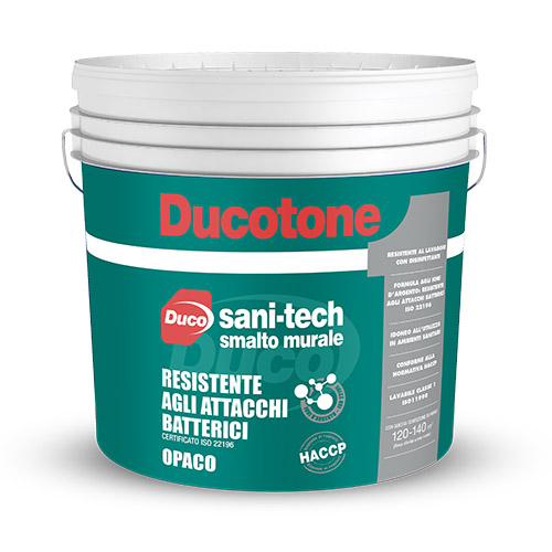 ducotone sani tech opaco smalto per muro duco