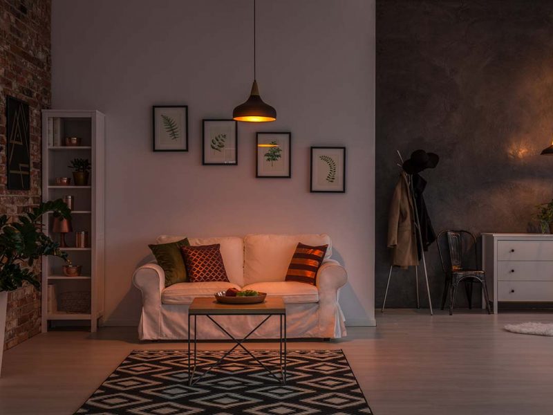 Come scegliere i colori per un ambiente con poca luce