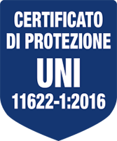 certificazione protezione uni 11622